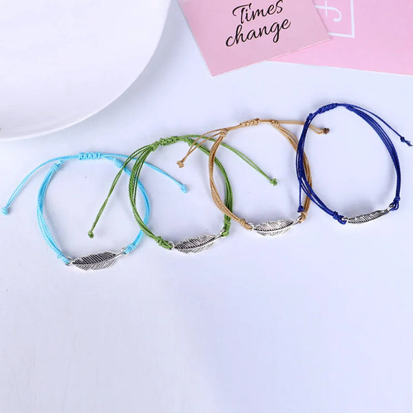 Lucky Leaf Knot Bracelets