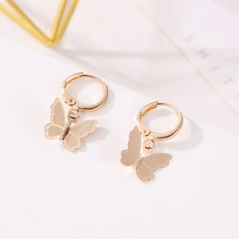 Fluttering Wings Dangle Earrings