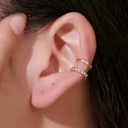 Dual Curve Ear Cuffs