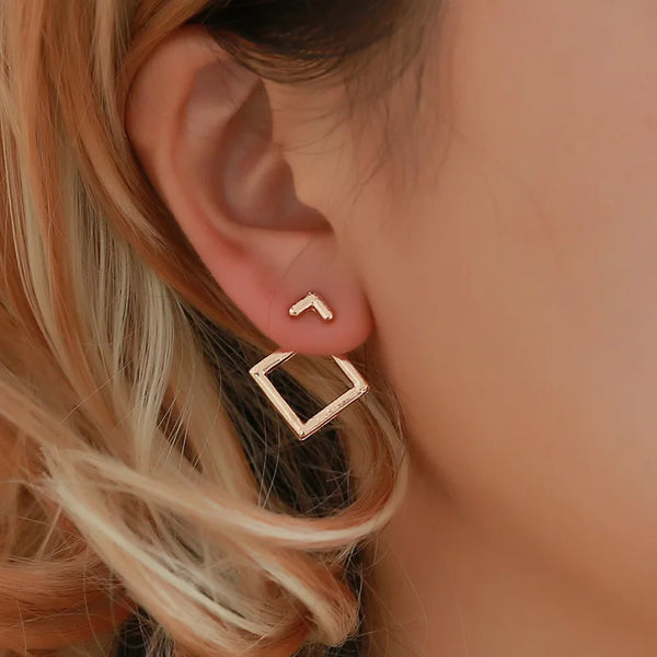 Geometric Harmony Earrings