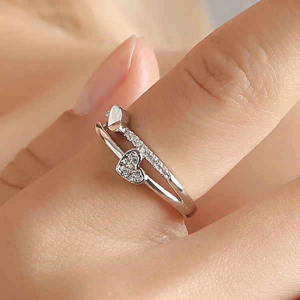 Eternal Love Heart Ring