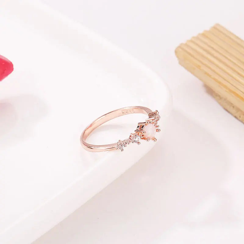 Rose Gold Harmony Ring