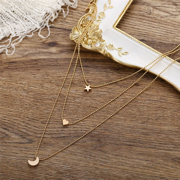 Stellar Gypsy Multilayer Necklace