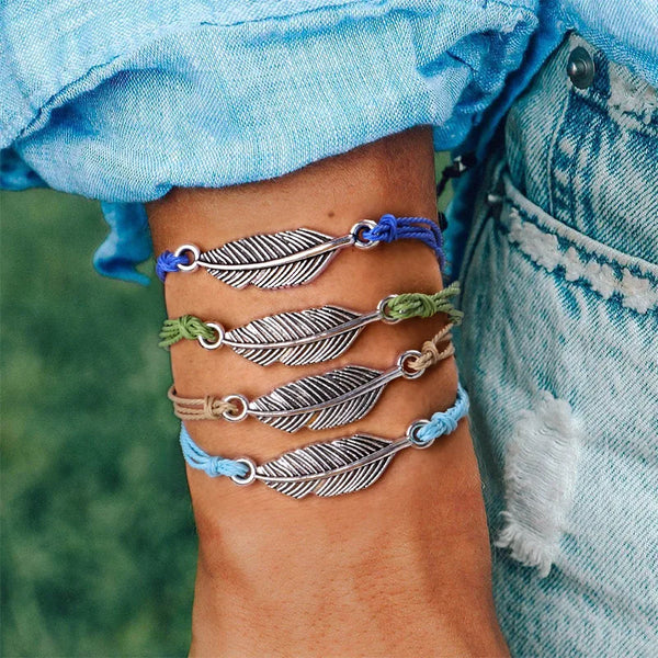 Lucky Leaf Knot Bracelets