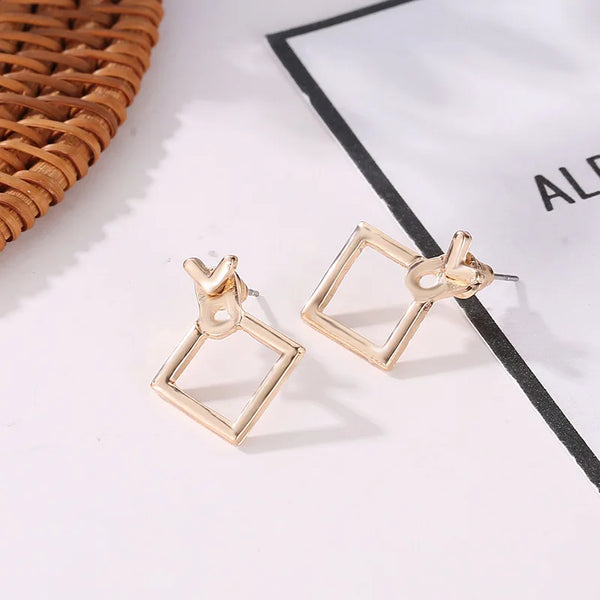 Geometric Harmony Earrings