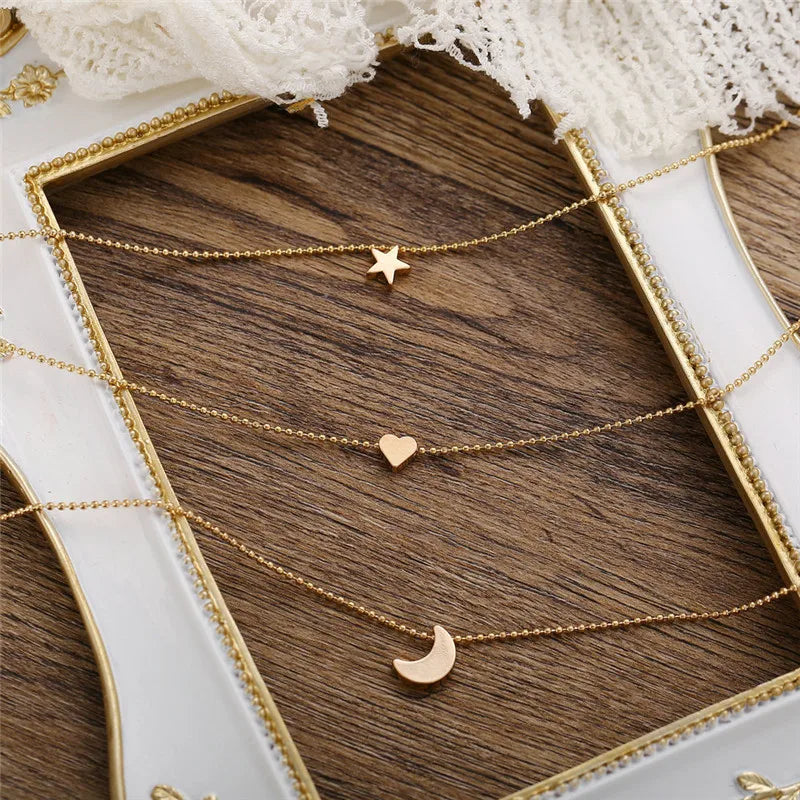 Stellar Gypsy Multilayer Necklace