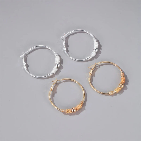 Orbit Hoop Earrings