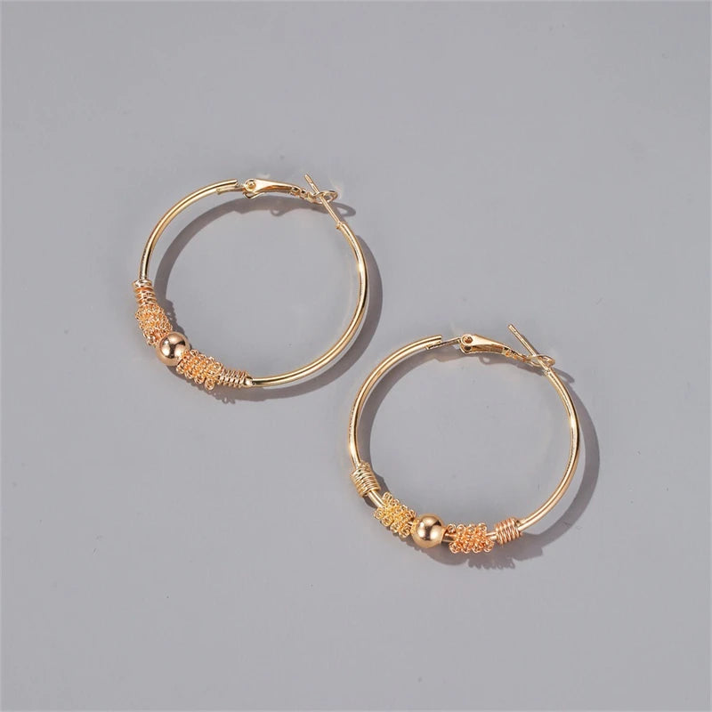 Orbit Hoop Earrings